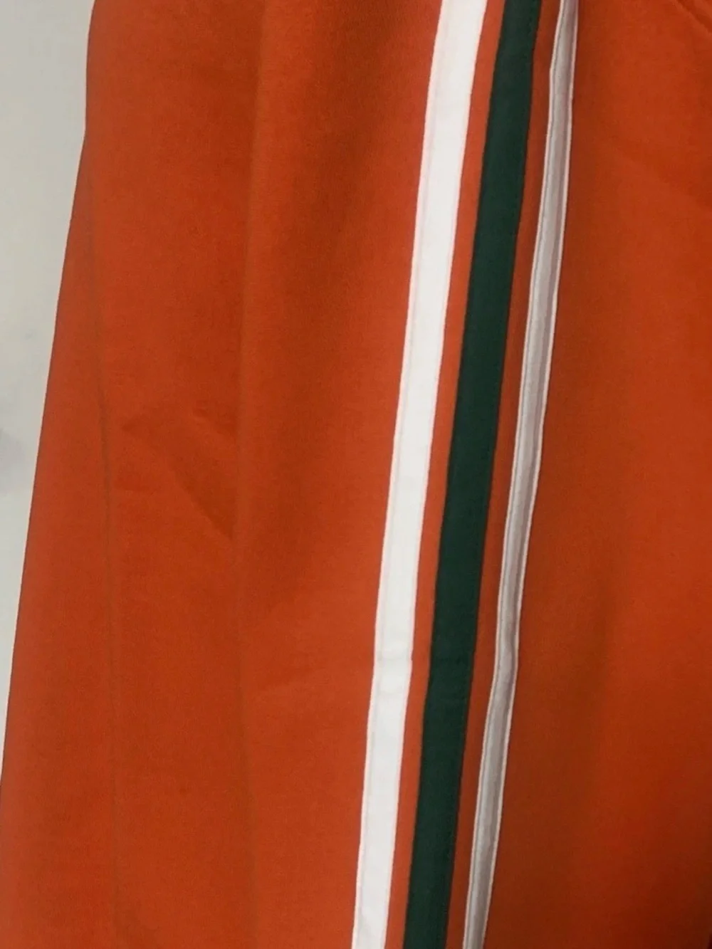 Adidas Miami Hurricanes Crewneck Sweatshirt MED NWT Orange NCAA